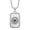 Silver Style 1, variant on Women's Men's Stainless Steel Square Sport Necklace Hip Hop Soccer Basketball Rugdy Pendant Necklace Jewelry for Him Gold Style 4