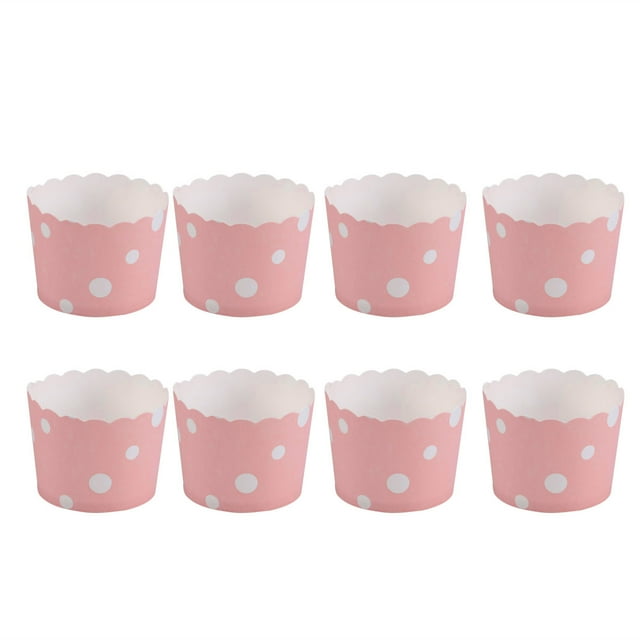 50pcs Cake Wrappers Creative Cupcake Paper Baking Cups Wedding Party Cake Liner (Size M, )