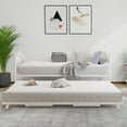 thumbnail image 3 of Garvee Twin Daybed with Trundle Space Saving Sofa Bed with Metal Frame for Living Room & Bedroom, 3 of 7