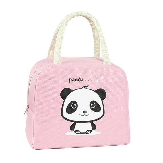 SSBSM Cold Retention Thermal Insulated Bag Smooth Surface Oxford Cloth Reusable Functional Lunch Bag for Outdoor