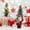 B, variant on Fjnjuu Christmas Plush, Fabric Plush Standing Santa Claus Doll Doll Pendant Christmas Ornament Desktop Ornament