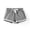 Gray, variant on LEKWK Girls Running Shorts Stretch Drawstring Casual Dolphin Shorts Summer Workout Dance Soccer Active Bottoms Cotton School Sports Lounge Clothes