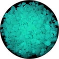 thumbnail image 4 of Glow Stones - Aqua - 1/4" - 1 lb., 4 of 5