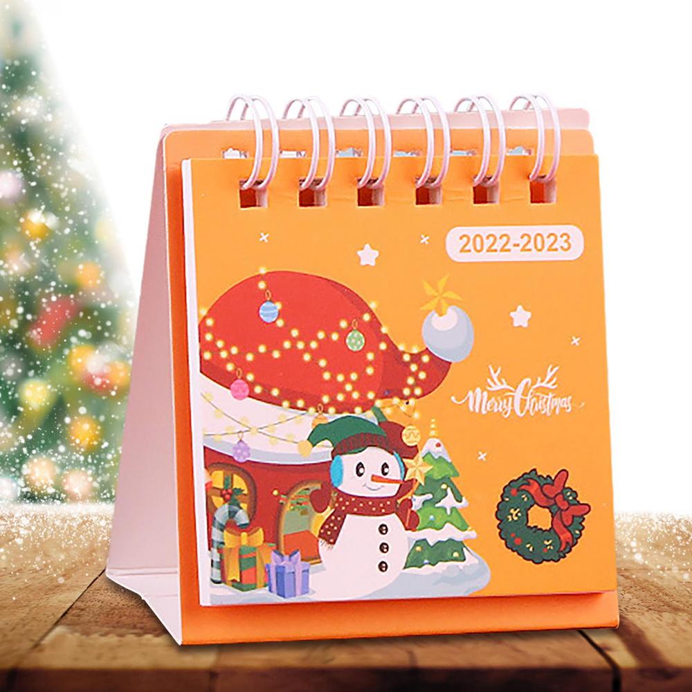 Ksruee Desk Calendar 2023 August 2022 to December 2023 Christmas
