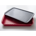 thumbnail image 3 of Con-Tact Kitchen Set of 2 Serving Tray with Handles, Grilling Prep Trays and Melamine Serving Platters for Parties, Eating, Outdoors and BBQ, Dishwasher Safe Food Tray, 3 of 5