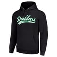 thumbnail image 2 of Men's Starter Black Dallas Stars Tailsweep Fleece Tri-Blend Pullover Hoodie, 2 of 3