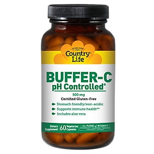 Buffer C 500 mg by Country Life - 60 Capsules