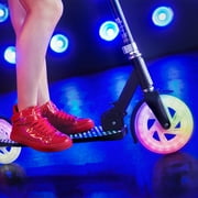 Jetson Galaxy Big-Wheel Light-Up Kick Scooter, Black