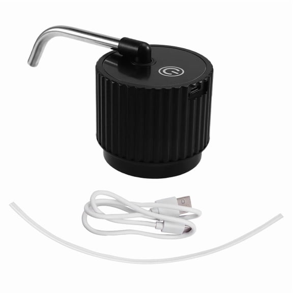 Water Dispenser Water Pump Electric Bottle Pump Mini Water Pump Foldable Household Automatic Water Dispenser Black