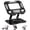 Black, variant on XYvans Tablet Stand Holder with 360° Rotating Base, Universal Foldable Adjustable Aluminum Alloy Stand for Desk Compatible with iPad, Samsung Galaxy Tab, Black