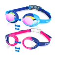 thumbnail image 1 of Chenchen Kids Swim Goggles for Toddler Kids Youth(3-12),Anti-Fog Waterproof Anti-UV Clear Vision Water Pool Goggles, 1 of 1