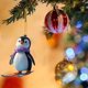 thumbnail image 5 of Lindo colgante acrílico de pingüino para Halloween, 5 of 5