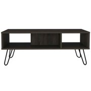TUHOME Tanna Kitchen Island من الخشب متعدد الألوان - خشب هندسي