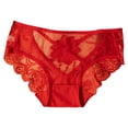 thumbnail image 3 of CAIXIA Women Underwear No Panty Line Womens Panties Cotton Elastic Low Rise Briefs Seamless Bikini Panties, 3 of 3