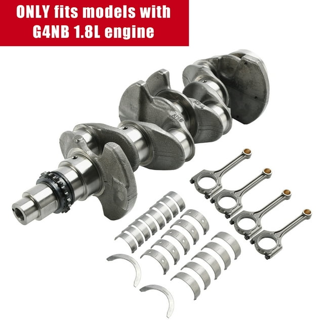 G4NB 1.8L Engine Crankshaft & Rods & Bearings Set for Hyundai Elantra Forte KIA