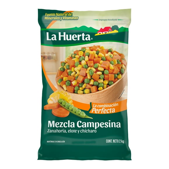 Mezcla campesina La Huerta congelados 2 kg