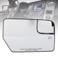 thumbnail image 3 of Heated Mirror Glass, Defrosting Prevent Fogging Rearview Mirror Glass Lens Replacement for Expedition 2012 to 2017 for Navigator 2012 to 2014, Easy Snap on Installation, 3 of 7