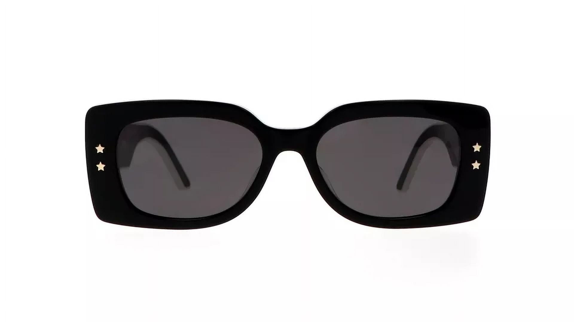 Dior Pacific S1U 10A0 Sunglasses Black White Grey Lens
