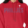 thumbnail image 3 of Women's G-III 4Her by Carl Banks  Red Philadelphia Phillies Dot Print Pullover Hoodie, 3 of 3