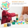 thumbnail image 2 of 30 piezas de rebote de pelotas de fiesta Bolas para niños Bolas de plástico de plástico que rebotan juguetes para vacaciones de cumpleaños, 2 of 8
