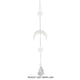 thumbnail image 4 of Kuymtek Wind Chime Crystal Catcher Adornos Colgantes Prismas para El (Luna 4), 4 of 9