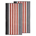 thumbnail image 6 of Superior Daines Checkered Cotton Beach Towel Set Of 2, 34" x 64", Castlerock, 6 of 6