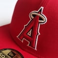 thumbnail image 2 of LOS ANGELES ANGELS M.L.B 59 F.I.F.T.Y N.E.W E.R.A Gorra Oficial ON-FIELD Casual Sun Sports De Béisbol Plana Ala, 2 of 4