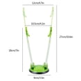 thumbnail image 4 of Pack de 2 Aliments de Stockage Sac de Préparation Ensemble Stand Accessoires Support de Rack Réglable en Plastique Anti-Dérapant Sacs Sandwich Réutilisables Mains-Libres Stand Kit Pince Vert, 4 of 8