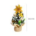 thumbnail image 2 of Christmas Ornament 20CM Mini Desktop Christmas Tree  Table Decoration Party Decor Gift, 2 of 10
