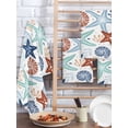thumbnail image 2 of Teal Blue Brown Starfish Coastal Kitchen Dish Towels for Drying Dishes Set of 4, Summer Beach Nautical Coral Sea Waffle Weave Microfiber Hand Tea Bathroom Towels Quick Dry & Absorbent Towel 15.7x23.6, 2 of 7