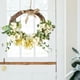 thumbnail image 4 of Flor Corona Ratán Aro Puerta Pared Colgante Jardín Fiesta Decoración Ornamento - AMARILLO Sunnimix Guirnalda de la puerta delantera de la ventana, 4 of 6