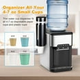 thumbnail image 4 of Samhe Cup Dispenser, Wall Mounted Pull Type Water Cooler Cup Holder Fit 4 - 7oz Disposable Cups, 4 of 8