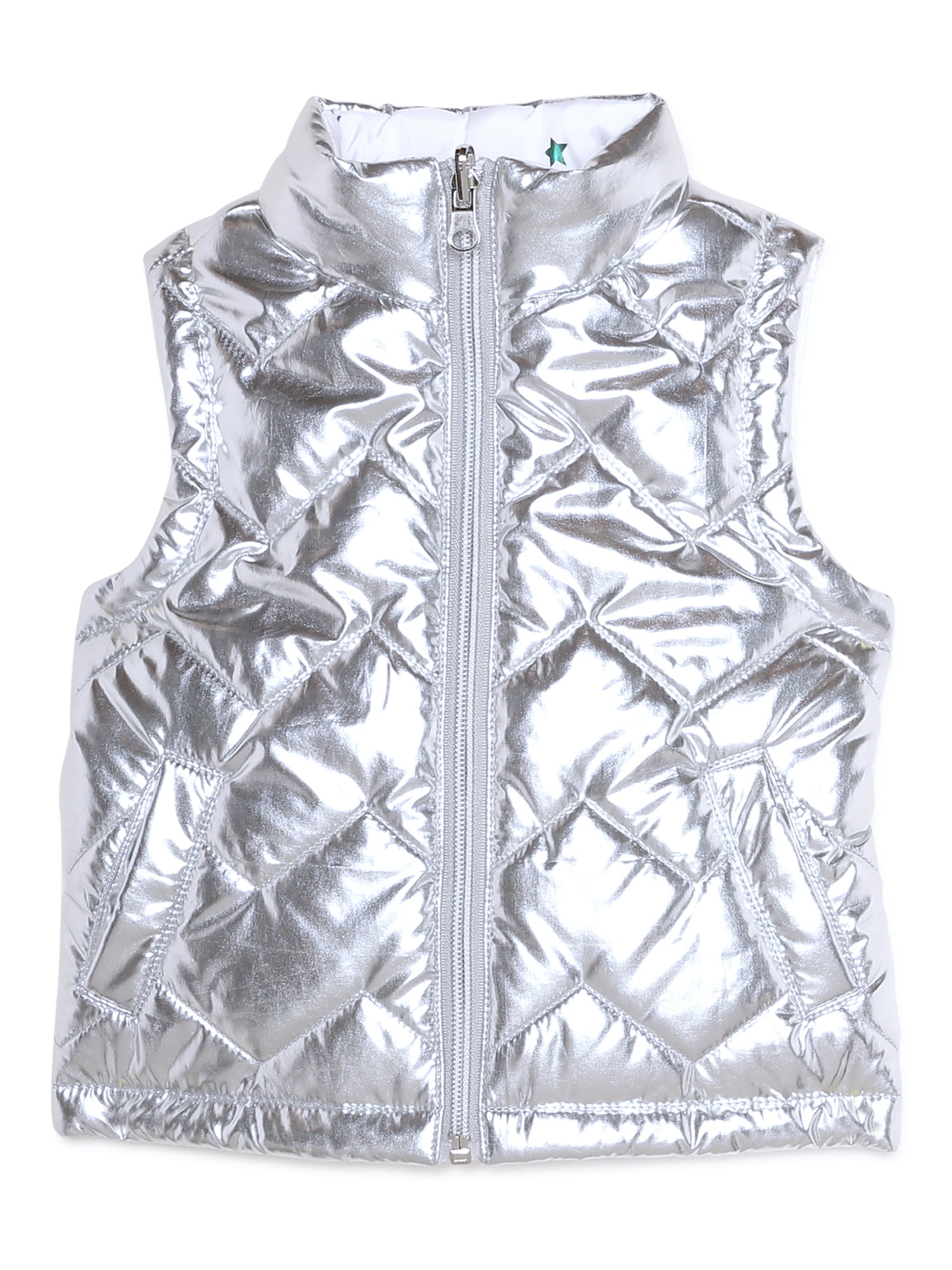 Urban Republic Toddler Girls Lightweight Quilt Reversible Vest, Sizes 2T-4T