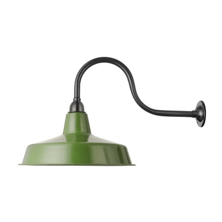 

Industrial Retro Wall Sconce Barn Lamp Metal Gooseneck Arm Wall Lighting Fixture