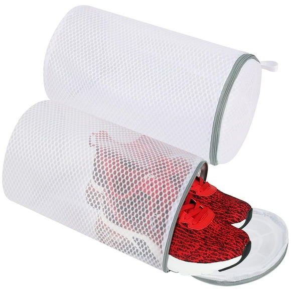 Paquete de 2 bolsas para lavadora de zapatos Vivifying Honeycomb Mesh