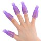 thumbnail image 2 of Professionell Plast Akryl Nail Art Removedor de esmalte Clips Uv Gel Wrap Cleaner Soak Off Cap Clip, 2 of 5