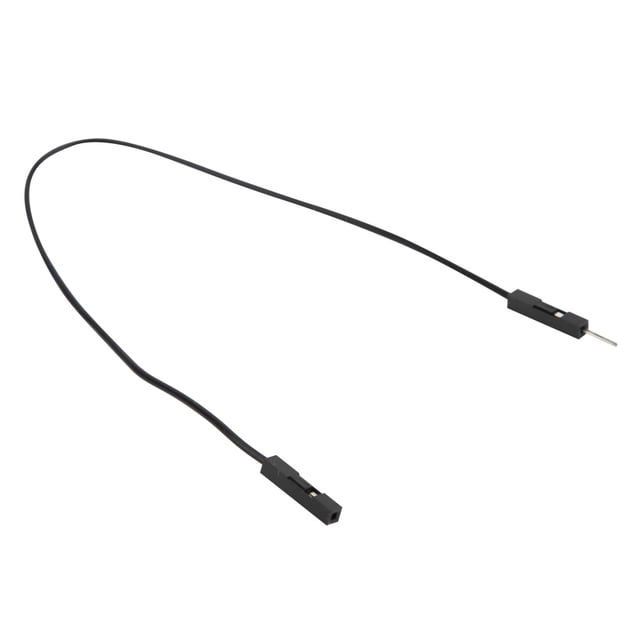 200 piezas de alambre de puente de placa de pruebas de cobre estañado de una sola cabeza 1P hembra a macho 26AWG