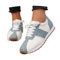 thumbnail image 2 of Womens Tennis Shoes Casual Sneakers Casual Sneakers Retro Flat Shoes Color Design Comfortable Walking Shoes Lightweight Breathable Fashion Athletic Footwear, 2 of 5
