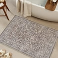 thumbnail image 6 of SIXHOME 2'x3' Small Entry Rug Door Mat Washable Rugs Carpet Vintage Traditional Door Rug Soft Indoor Throw Rug for Bedroom Entryway Bathroom Kitchen Rugs with Nonslip Rubber Backing Brown, 6 of 7