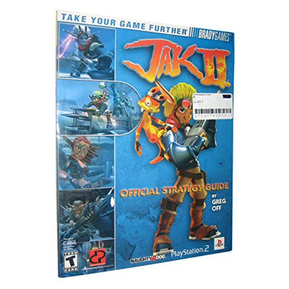 Pre-Owned Jak II Official Strategy Guide with Poster