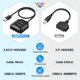 thumbnail image 2 of Adaptador SATA a USB QWPVPYJY para HDD/SSD USB 3.0 de 2,5/3,5 pulgadas, 2 of 6