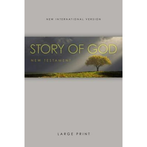 Pre-Owned NIV, The Story of God New Testament, Large Print, Paperback (Paperback) 1563206587 9781563206580