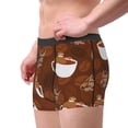 thumbnail image 2 of Balery Sloths Need More Coffee Calzoncillos bóxer para hombre, ropa interior de algodón suave y transpirable con cinturilla de nailon-Small, 2 of 5