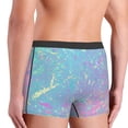 thumbnail image 3 of Goofa Fantasy Gradient Printed Men's Boxer Briefs Underwear, Moisture-Wicking Underwear, Trunk,Soft and Breathable Cotton Underwear-Small, 3 of 9
