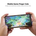 thumbnail image 2 of 1 par de fundas para dedos transpirables Ndcxsfigh para controlador de juegos PUBG Gaming Nylon Touch Sleeve, 2 of 3