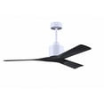 thumbnail image 4 of Nan 6-speed ceiling fan in Matte Black finish with 52” solid walnut tone wood blades, 4 of 7