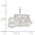 thumbnail image 3 of Sterling Silver I (heart) my Sister Pendant, 3 of 3