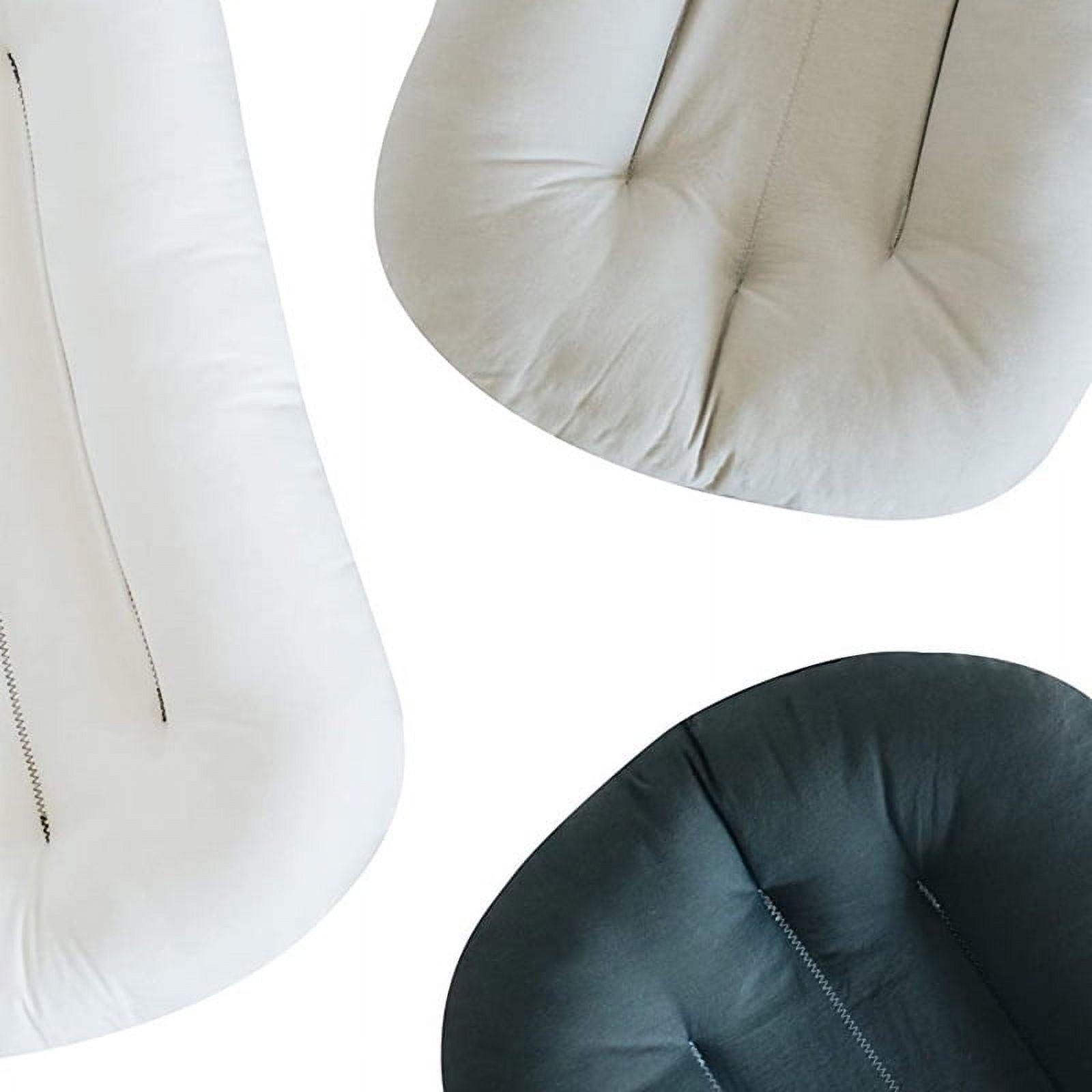 Boys and Girls Stretch Newborn Recliner Pillow, Baby Alphabet Recliner Pillow, Snug Removable Sofa Cushion, White, Super Soft Fit