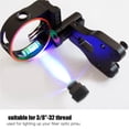 thumbnail image 4 of Yuarrent Luz LED de plástico para mira, lámpara de puntería, Universal, 9mm, para caza, práctica, Mini tiro, herramienta de cinco Ciclismo, 4 of 6