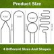thumbnail image 3 of Enrejado para plantas de interior de 4 piezas Enrejado para plantas de interior, enrejado para plantas trepadoras de metal, soporte para plantas en macetas, es un gran regalo para un amigo TUNC Sencillez, 3 of 5